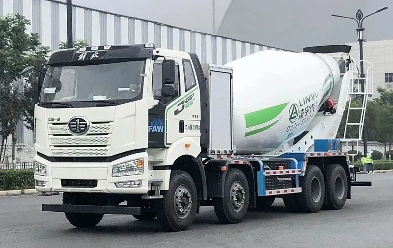 新能源攪拌車在環保建筑中的作用是什么？